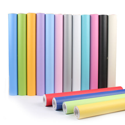 Peekaboo Studio Solid Self-Adhesive PVC Wallpaper - Easy Application &