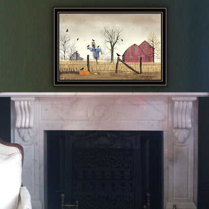 Billy Jacobs After The Harvest Black Framed Wall Art - Multicolor Prin