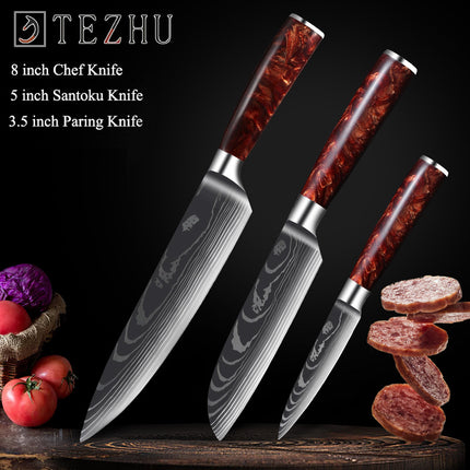 Stainless Steel Fruit Knife Portable 5 Inch Lightweight Versatile Tool