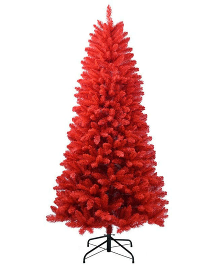 PVC Christmas Tree, Christmas Decorations, Red