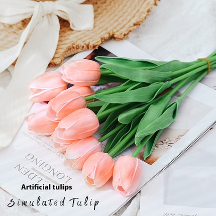Peekaboo Studio Tulip Artificial Flower Arrangement - Realistic & Vibr