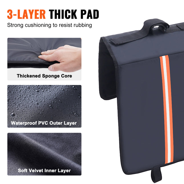 VEVOR 53" Tailgate Pad for 5 Bikes - Durable Pickup Truck Protector