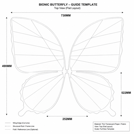 Bionic RC Flying Butterfly – Flapping Wing Stage Prop & Performance Drone