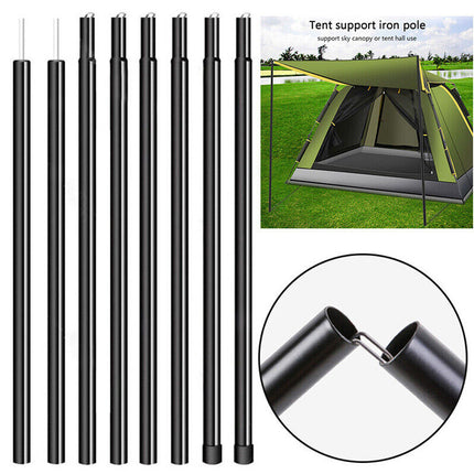 Peekaboo Studio Adjustable Steel Tent Poles - 2x200cm Telescopic Desig