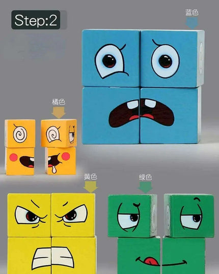 Emoticon Adventure Eco-Friendly Puzzle Set: Fun Learning Tool for Kids