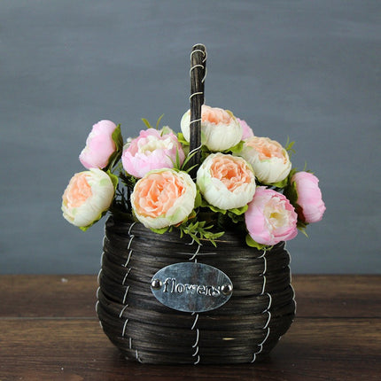 Peekaboo Studio European Style Artificial Flower with Core Spun Design