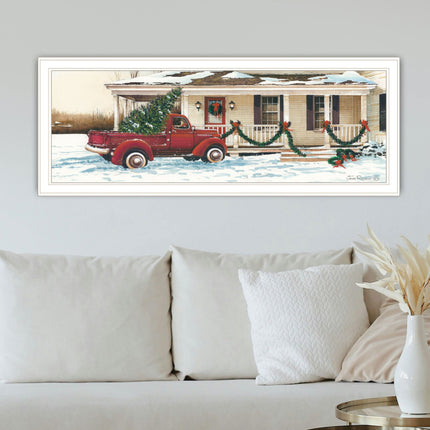 John Rossini Christmas Wall Art Print - Framed, Multicolor Design
