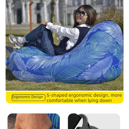 AliKopy Portable Inflatable Sofa – Quick Inflate, Foldable Design