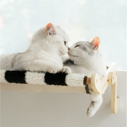 Peekaboo Studio Cat Hanging Bed - Space-Saving Climbing Frame & Cozy R