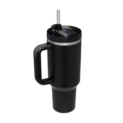 Peekaboo Studio 40 Oz Insulated Tumbler with Handle & Straw, Spill Pro