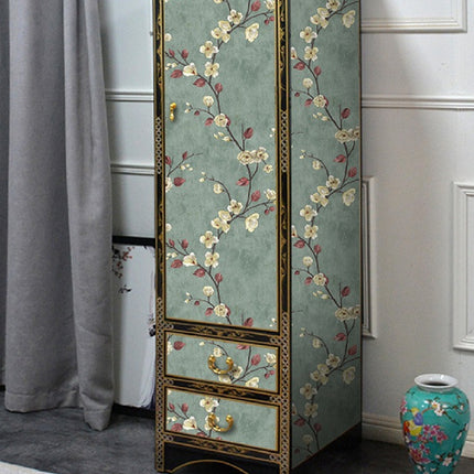 Peekaboo Studio Self-Pasted Dormitory Wallpaper - New Chinese Style De