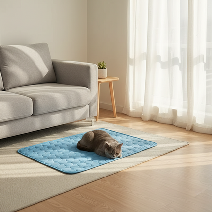 Peekaboo Studio Extra Large Dog Cooling Mat - Durable, Ice Pad Blanket