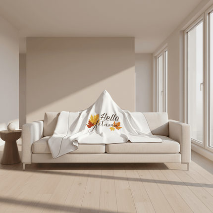 Cozy Autumn Escape Hooded Blanket: Your Essential Snuggle Partner