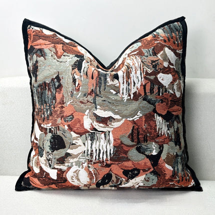 Retro Green Pillowcase That Combines Mid-century Modern Luxury With A