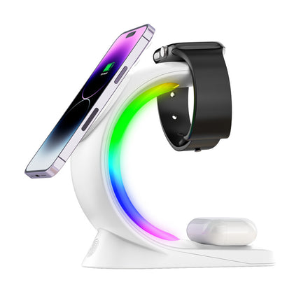 4 In 1 Magnetic Wireless Charger Fast Charging For Smart Phone Atmosph