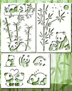3pcs Panda Theme