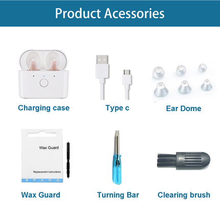 C420 Invisible In-Ear Sound Amplifier — 40-Hour Battery, Charging Case & Full Accessory Kit | Très Elite