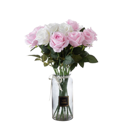 Peekaboo Studio Flannel Rose Artificial Flowers - Wedding & Home Decor