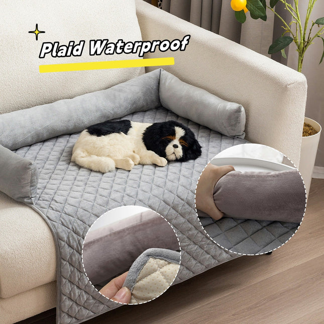 Peekaboo Studio Large Dog Sofa Bed - Cushioned, Warm & Durable Design