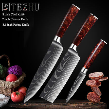 Stainless Steel Fruit Knife Portable 5 Inch Lightweight Versatile Tool