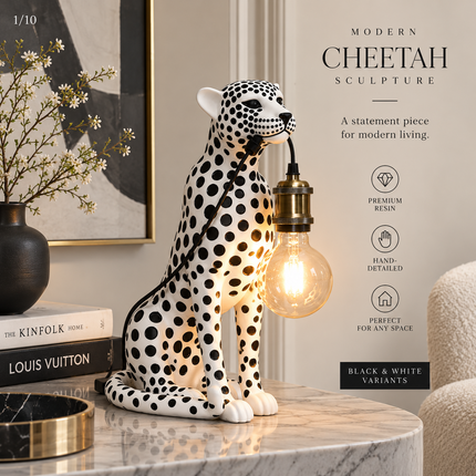 Modern Cheetah Sculpture — Decorative Animal Figurine for Home & Living Figurines modern-creativity-cheetah-sculpture-room-decoration-animal-figurine-model-living-room-table-home-decor-and-accessories-ornaments Home & Garden > Home Décor > Sculptures & Figurines