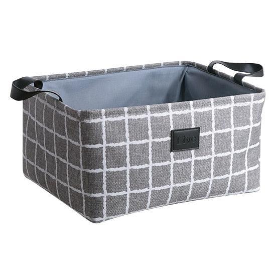 Eco-Conscious Collapsible Storage Basket for Home Organization