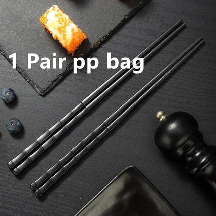 Eco-Conscious Dining: Elegant Japanese and Chinese Chopsticks Set