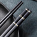 Eco-Chic Japanese and Chinese Chopsticks Duo for Elegant Dining