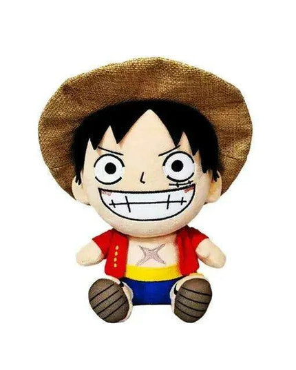 Charming Anime Plush Doll Set - Luffy, Chopper, Ace & Law - 25CM Collectible Figures for Kids and Loved Ones