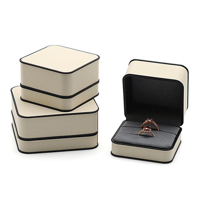Ring Box Stud Earrings Box Couple Rings Box Diamond Ring Box High-end