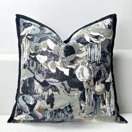 Retro Green Pillowcase That Combines Mid-century Modern Luxury With A