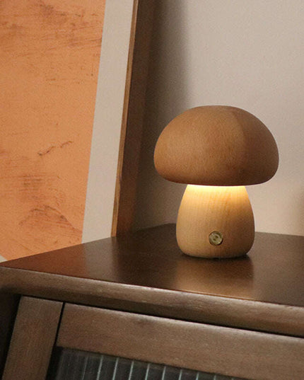 Mushroom Glow: Touch LED Night Light 🕯️✨