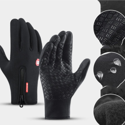 Winter Gloves Touch Screen Riding Motorcycle Sliding Waterproof Sports