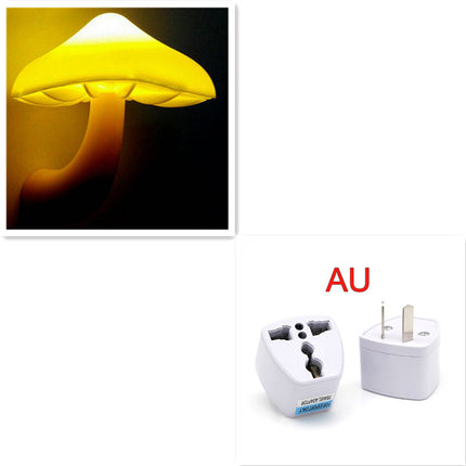 Peekaboo Studio LED Mushroom Night Light with Light-Control Sensor