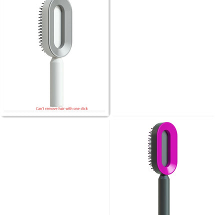 Self Cleaning Hair Brush For Women One-key Cleaning Hair Loss Airbag M