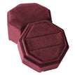 Magenta / Pair ring stud box
