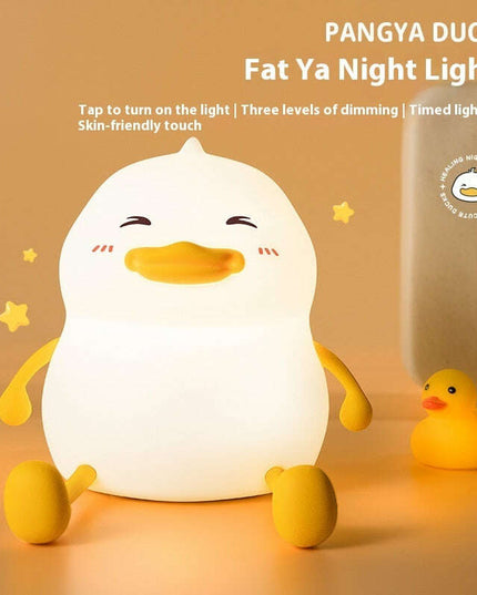 Creative Small Night Lamp Silicone Pat Lamp Desktop Phone Holder Ornaments Home Decor