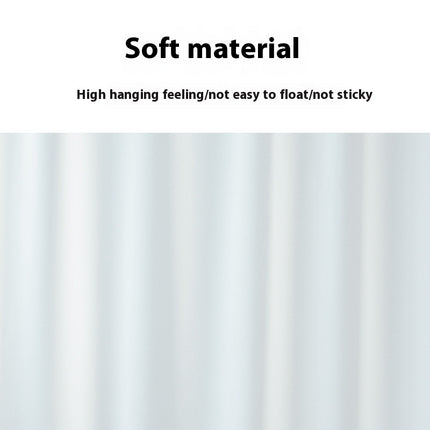Peekaboo Studio Pure Color Shower Curtain - Water-Resistant & Durable