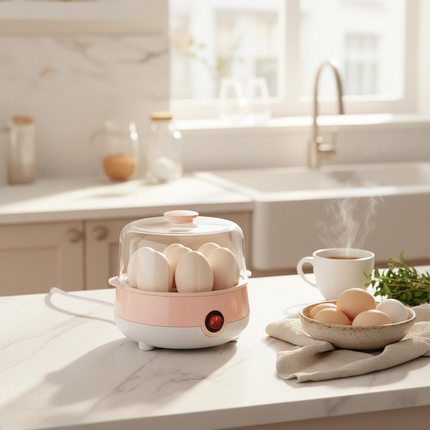 Peekaboo Studio Automatic Egg Steamer with Auto Shut-Off Feature