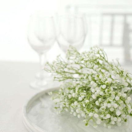 AliKopy 14" Real Touch Artificial Baby's Breath Flower Arrangements -