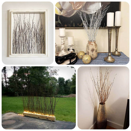 AliKopy 6-Pack 46" Natural Birch Branches - Versatile Decorative Stick