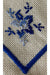 Elegant Blue Linen Cocktail Napkins Set of 4 - Premium Quality Dining Essentials