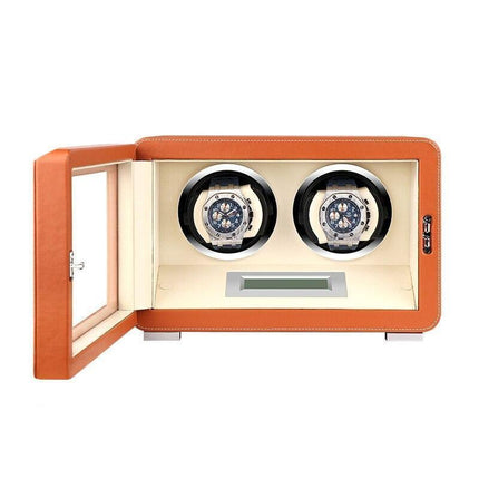 Elegant Watch Winder Storage Box by Botanica for Automatic Timepieces