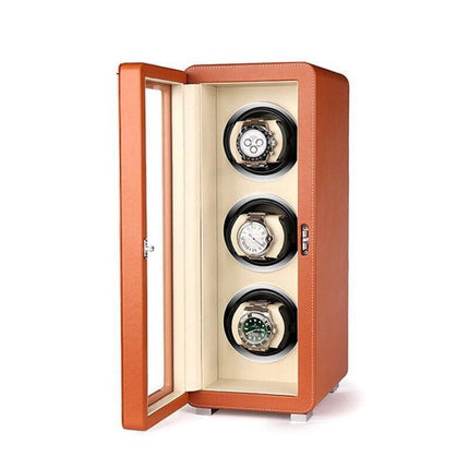 Elegant Watch Winder Storage Box by Botanica for Automatic Timepieces
