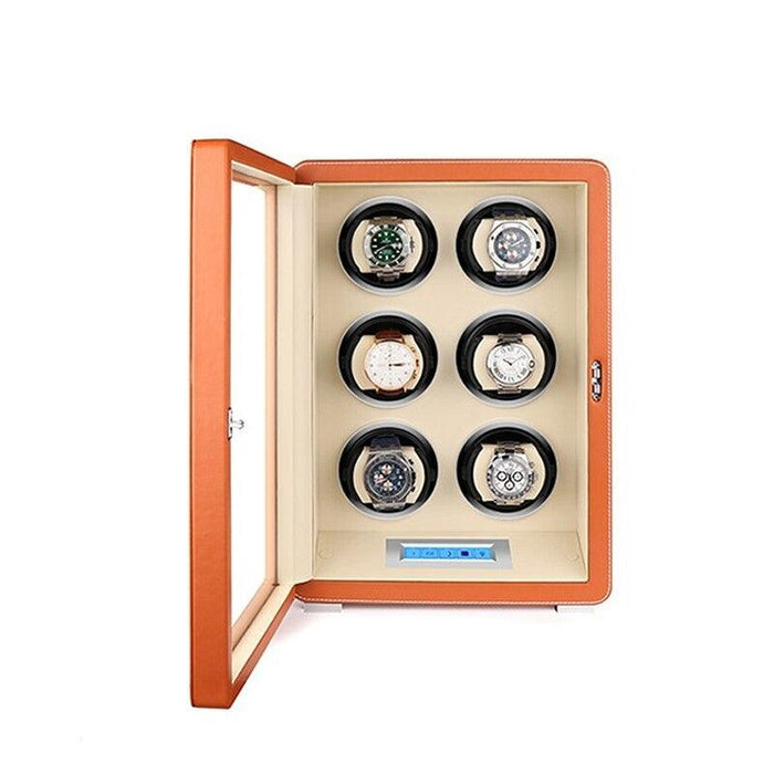 Enhance Your Timepiece Collection with the Exquisite Botanica Automatic Watch Winder Safe Box