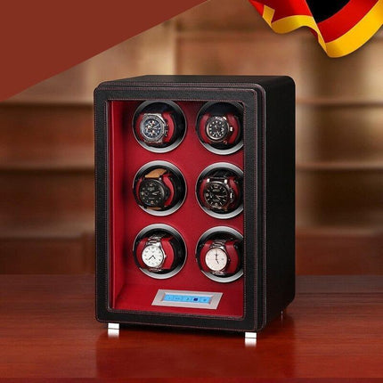 Elegant Watch Winder Storage Box by Botanica for Automatic Timepieces
