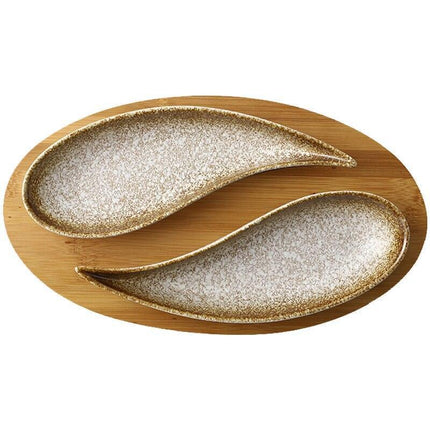 Sushi Serenity: Exquisite Ceramic Plate for Gourmet Dining