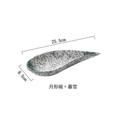 Sushi Serenity: Exquisite Ceramic Plate for Gourmet Dining