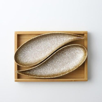 Sushi Serenity: Exquisite Ceramic Plate for Gourmet Dining