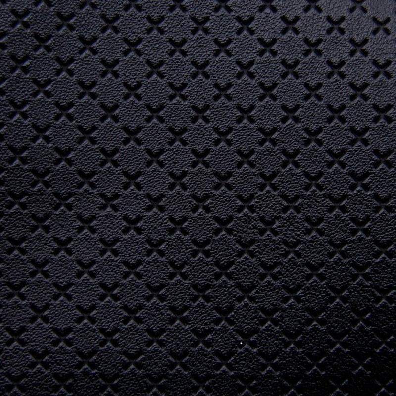 Elegant Artisan Cross-Pattern Faux Leather Sheet for Creative Projects
